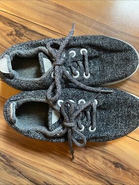 Allbirds Shoes Womens 6 Wool Runners Merino Sneakers Grey Lace Up Athletic Sport